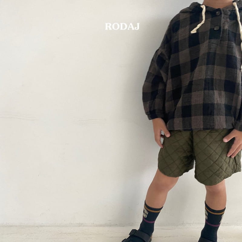 Roda J - Korean Children Fashion - #discoveringself - Millan Check Hoody - 10