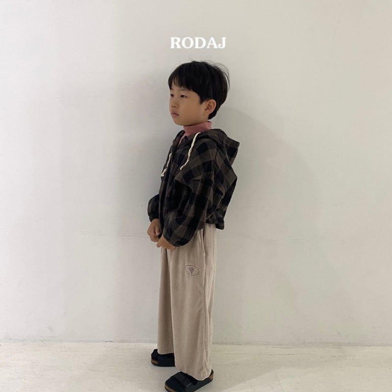 Roda J - Korean Children Fashion - #stylishchildhood - Millan Check Hoody - 6