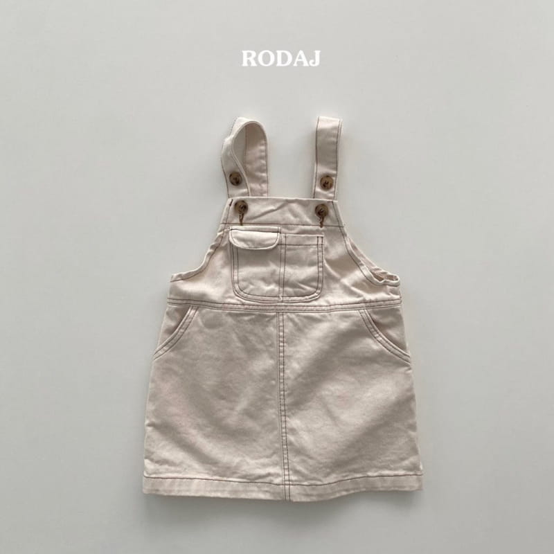 Roda J - Korean Children Fashion - #todddlerfashion - Lium Dungarees Skirt