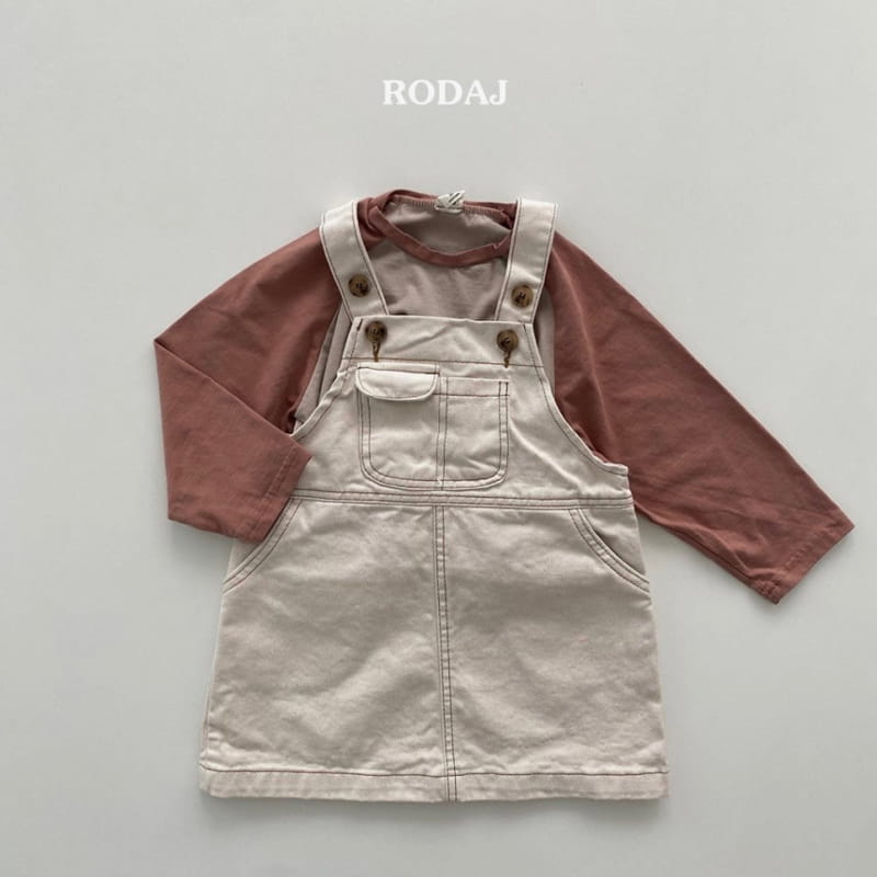 Roda J - Korean Children Fashion - #toddlerclothing - Lium Dungarees Skirt - 2