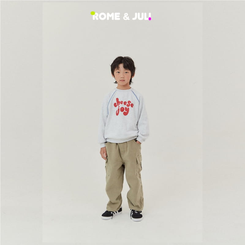 Rome Juli - Korean Children Fashion - #childofig - Cheese Joy Sweatshirt - 10