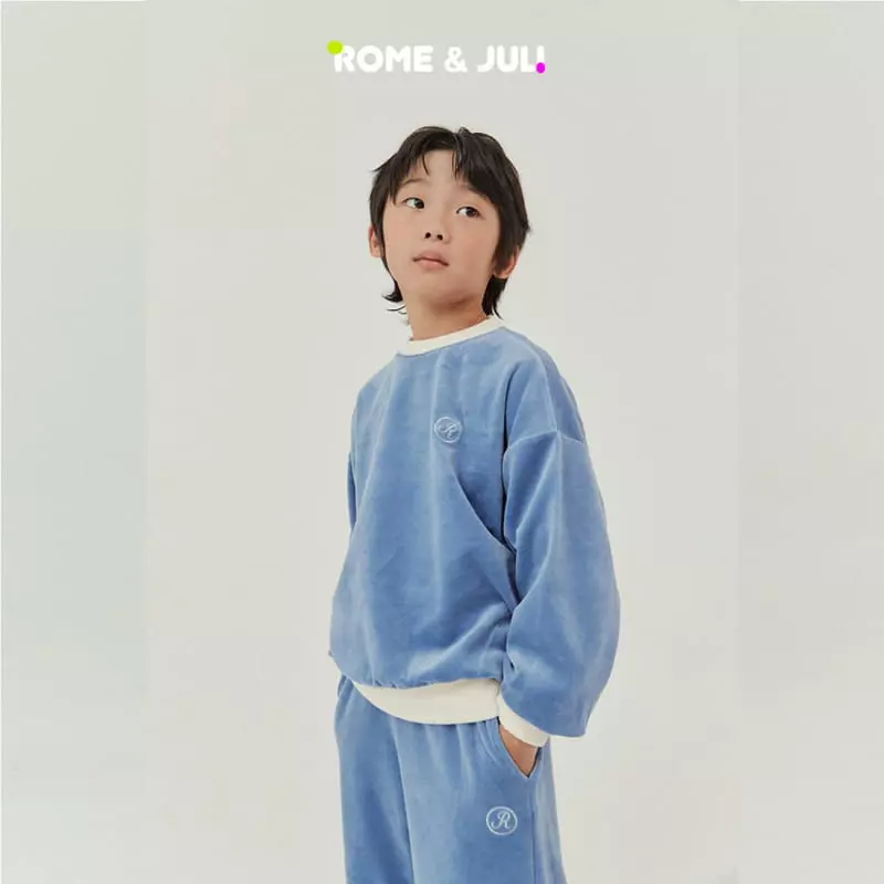Rome Juli - Korean Children Fashion - #childofig - Lomi Top Bottom Set - 3