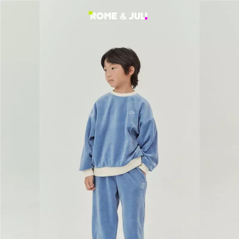 Rome Juli - Korean Children Fashion - #childofig - Lomi Top Bottom Set - 4