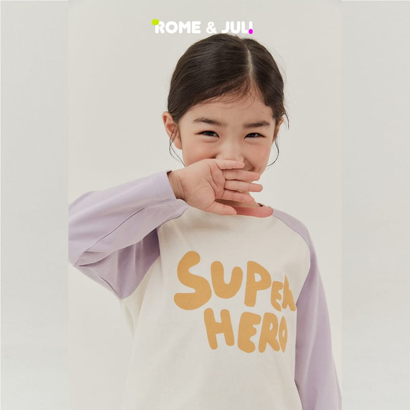 Rome Juli - Korean Children Fashion - #kidsshorts - Super Raglan Tee