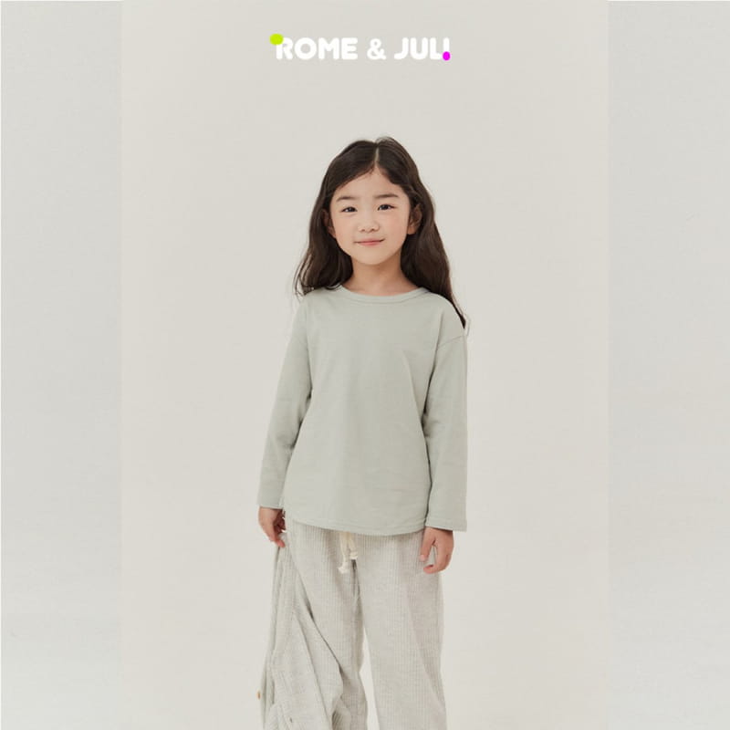 Rome Juli - Korean Children Fashion - #kidsshorts - Waffle Cozy Top Bottom Set - 10