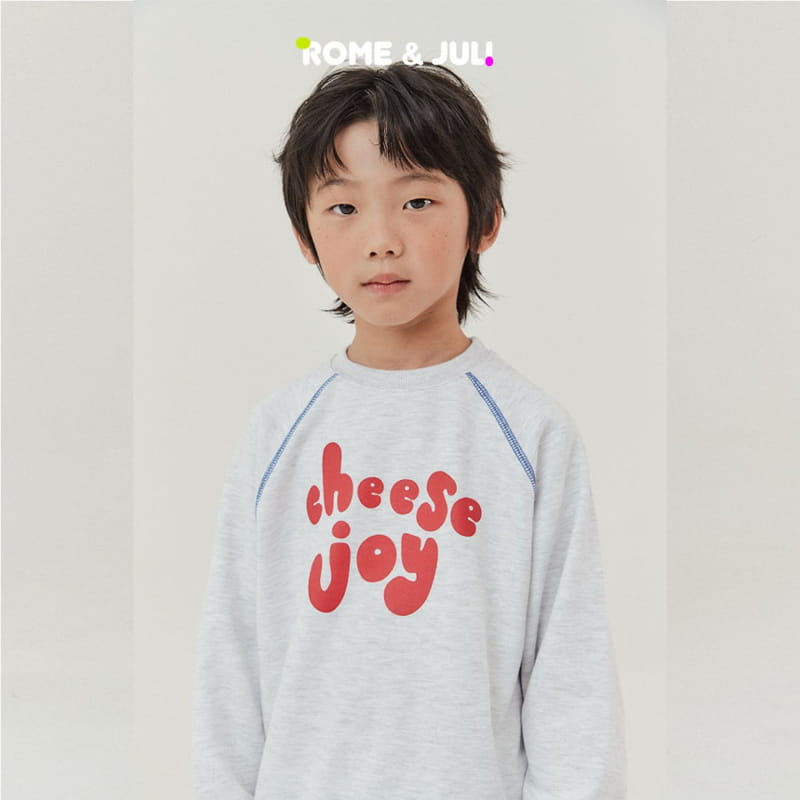 Rome Juli - Korean Children Fashion - #kidsstore - Cheese Joy Sweatshirt - 3