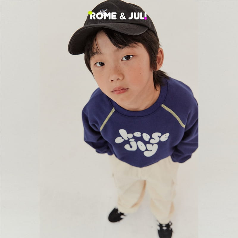 Rome Juli - Korean Children Fashion - #kidsstore - Cheese Joy Sweatshirt - 4
