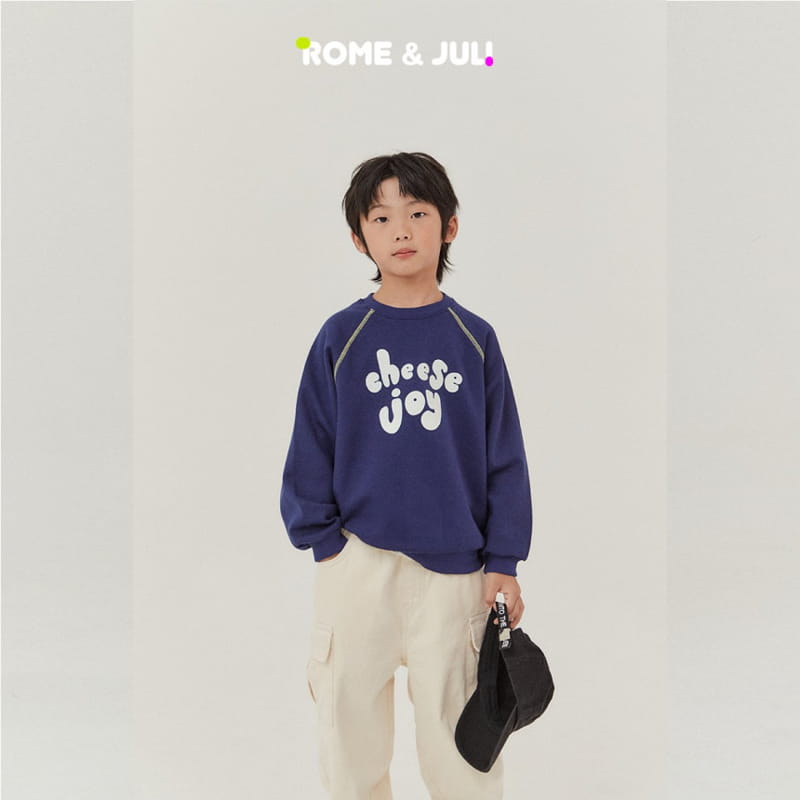 Rome Juli - Korean Children Fashion - #littlefashionista - Cheese Joy Sweatshirt - 6