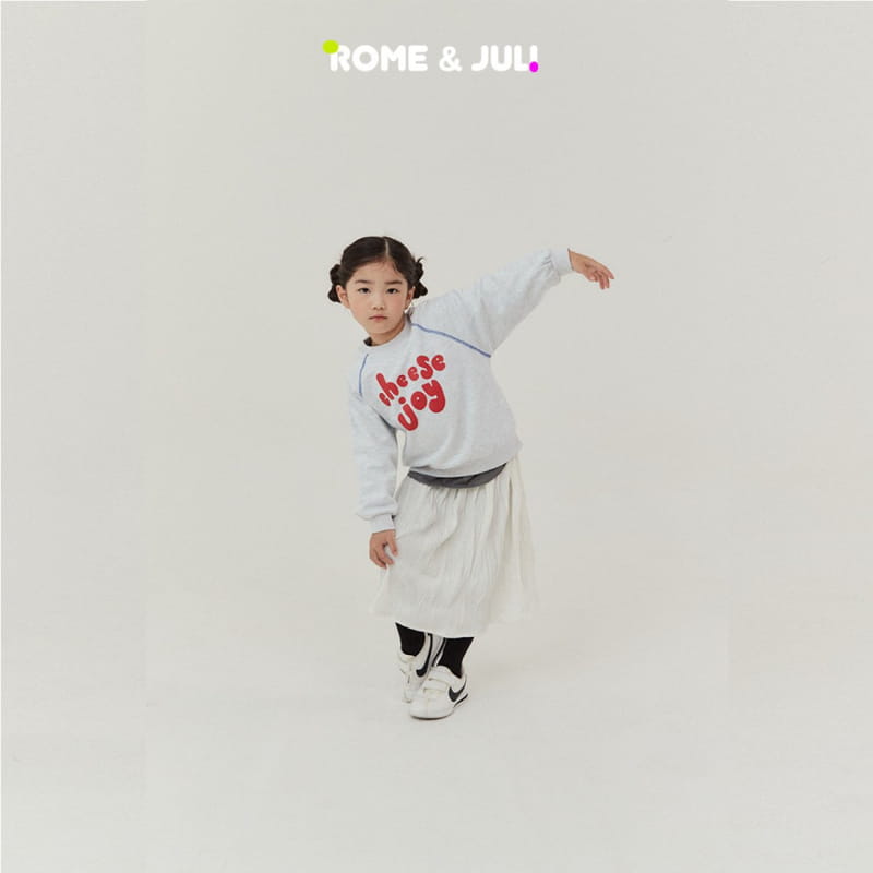 Rome Juli - Korean Children Fashion - #minifashionista - Cheese Joy Sweatshirt - 8