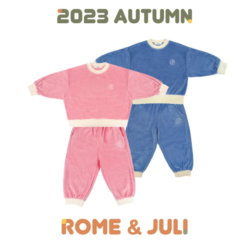 Rome Juli - Korean Children Fashion - #minifashionista - Lomi Top Bottom Set