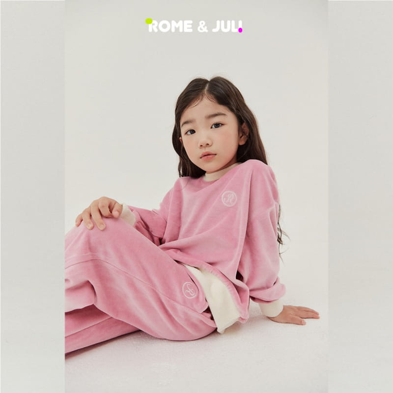 Rome Juli - Korean Children Fashion - #prettylittlegirls - Lomi Top Bottom Set - 2