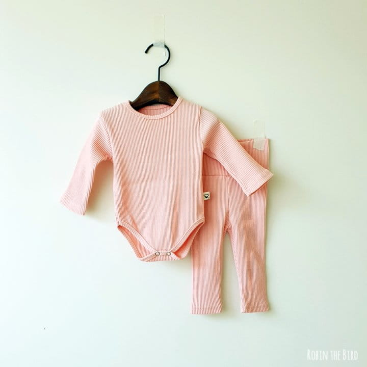 Saerobin - Korean Baby Fashion - #babyfashion - Bebe Rib Bodysuit - 12