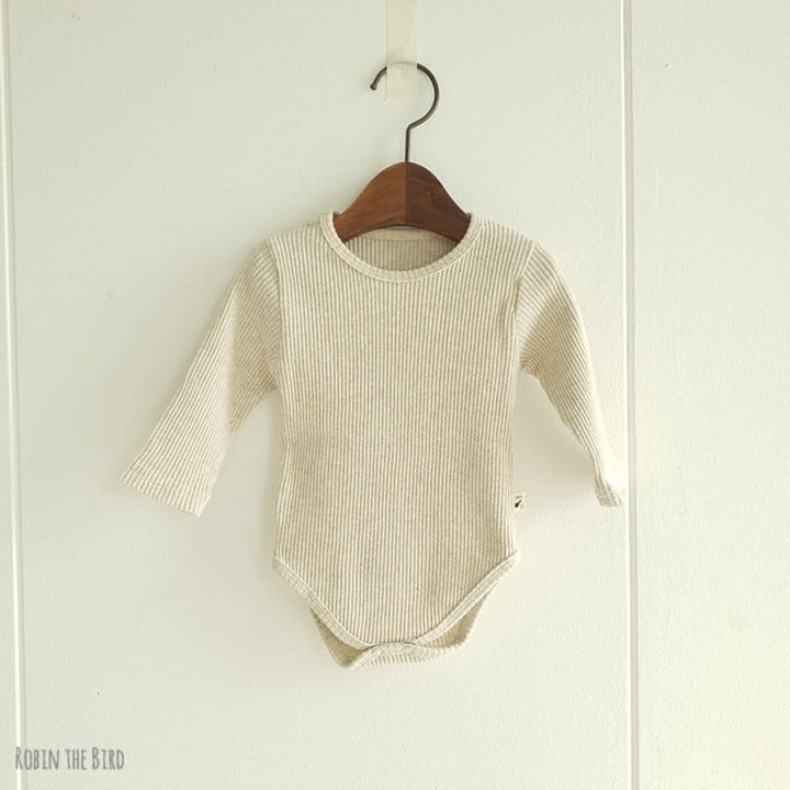 Saerobin - Korean Baby Fashion - #babyoutfit - Bebe Rib Bodysuit - 3