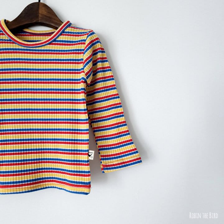 Saerobin - Korean Children Fashion - #discoveringself - Stripes Rib Easywear - 4