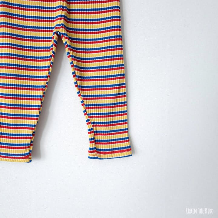 Saerobin - Korean Children Fashion - #kidsshorts - Stripes Rib Easywear - 5