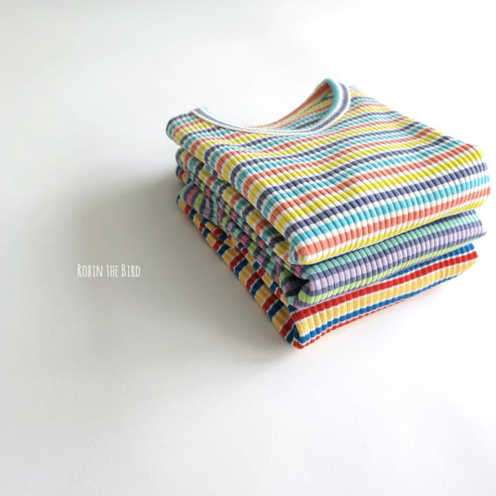 Saerobin - Korean Children Fashion - #littlefashionista - Stripes Rib Easywear - 9