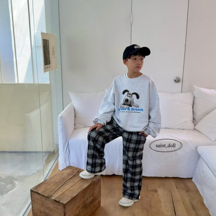 Saint Doll - Korean Children Fashion - #designkidswear - Gromit Sweatshirt with Mom - 2