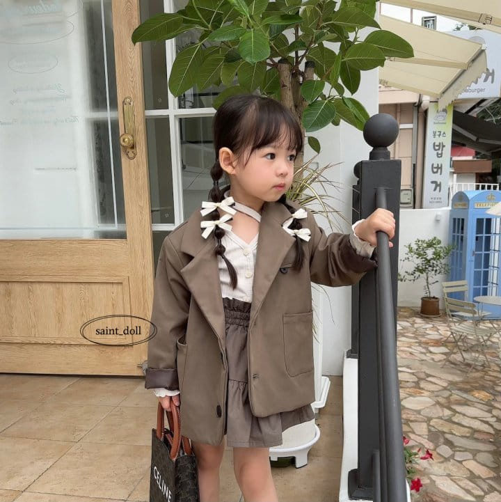Saint Doll - Korean Children Fashion - #designkidswear - Paris Jacket with Mom - 10