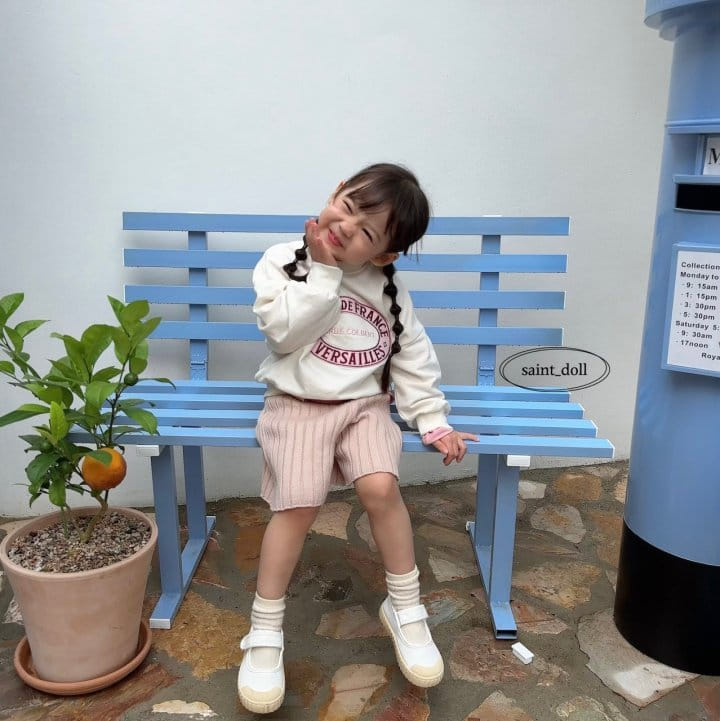 Saint Doll - Korean Children Fashion - #kidsshorts - Circle Sweatshirt with Mom - 9
