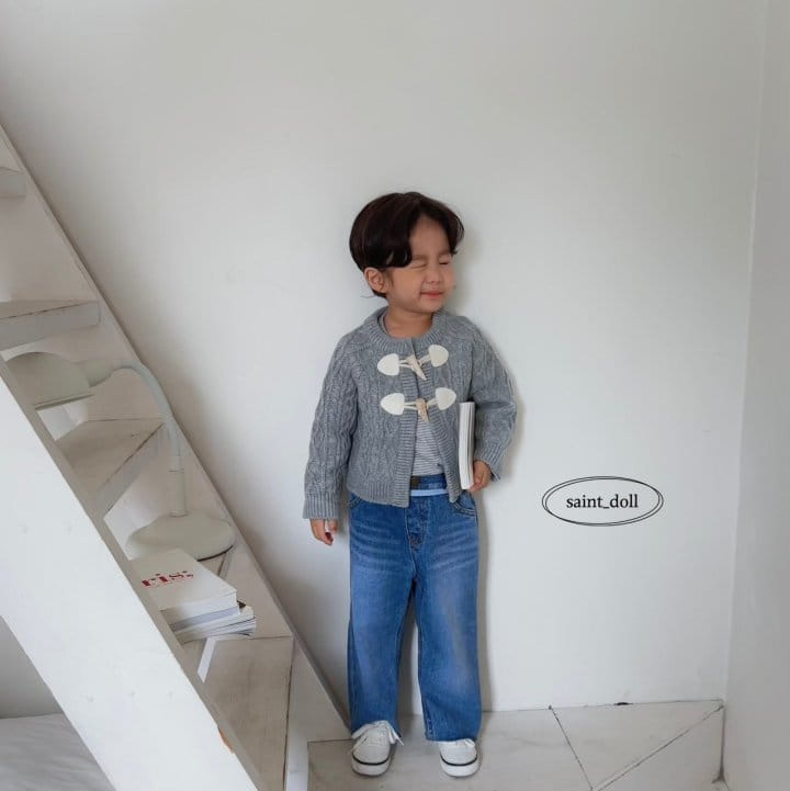 Saint Doll - Korean Children Fashion - #kidsstore - Tape Jeans - 7
