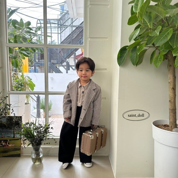 Saint Doll - Korean Children Fashion - #kidsstore - London Jacket with Mom