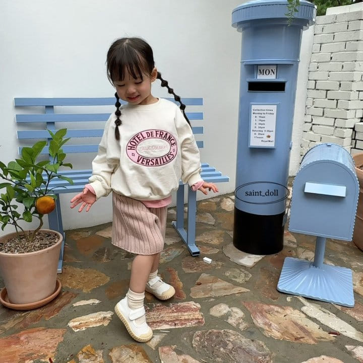 Saint Doll - Korean Children Fashion - #kidsstore - Circle Sweatshirt with Mom - 10