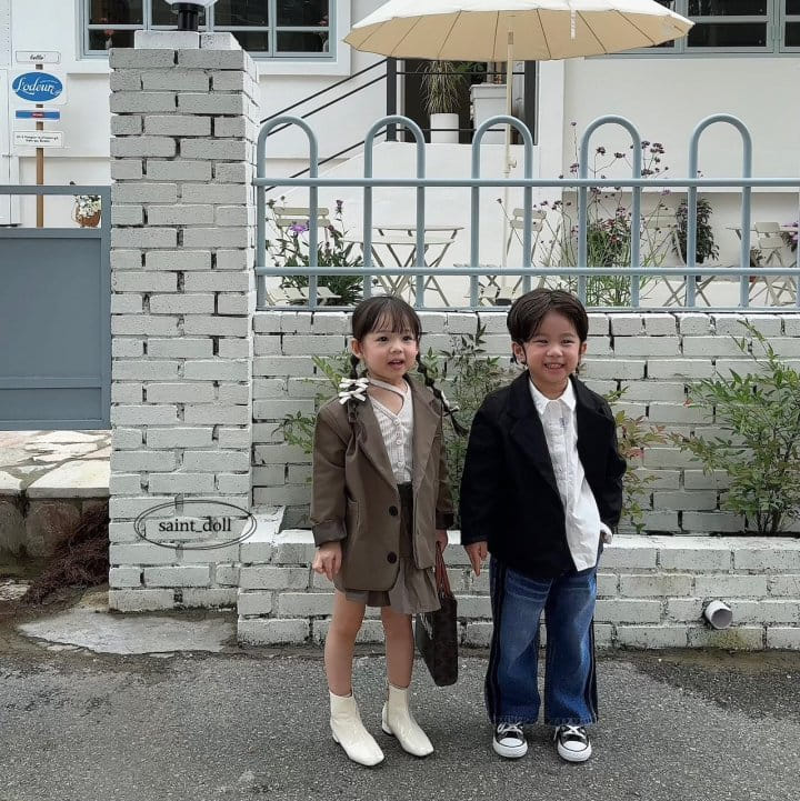 Saint Doll - Korean Children Fashion - #kidzfashiontrend - Paris Jacket with Mom