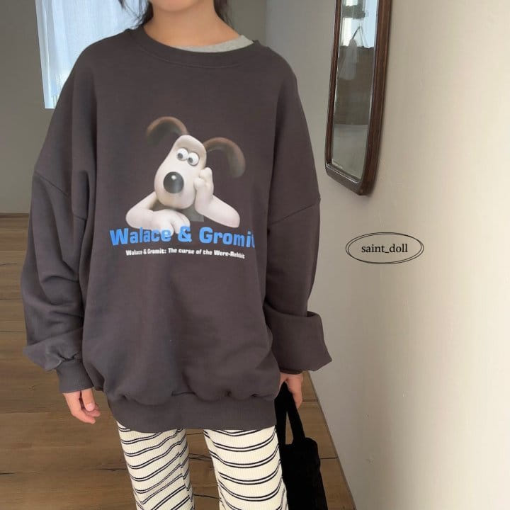 Saint Doll - Korean Children Fashion - #littlefashionista - Gromit Sweatshirt with Mom - 9