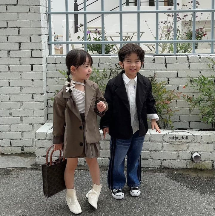 Saint Doll - Korean Children Fashion - #littlefashionista - Paris Jacket with Mom - 4