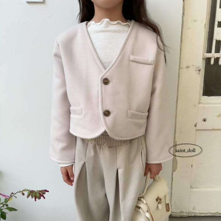 Saint Doll - Korean Children Fashion - #magicofchildhood - No Collar Jacket with Mom - 2