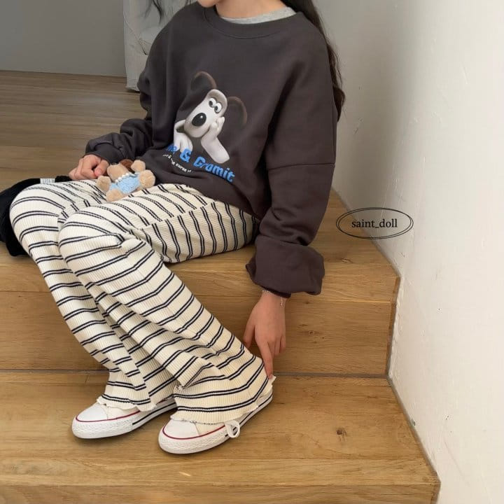 Saint Doll - Korean Children Fashion - #prettylittlegirls - Gromit Sweatshirt with Mom - 12