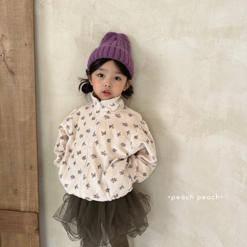 Salad Market - Korean Children Fashion - #childrensboutique - Rora Velvet Zip-up - 10