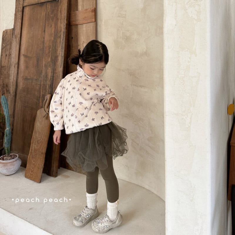 Salad Market - Korean Children Fashion - #discoveringself - Rora Velvet Zip-up - 12