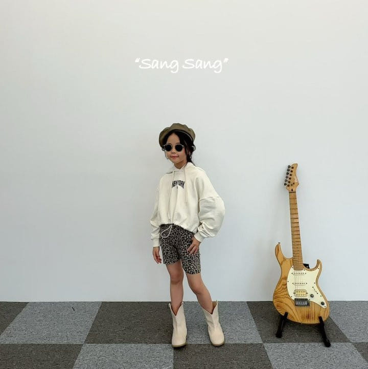 Sang Sang - Korean Children Fashion - #kidsshorts - Leopard Leggings - 6