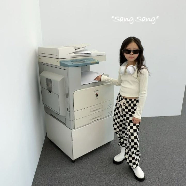 Sang Sang - Korean Children Fashion - #littlefashionista - Wholter Neck Tee - 9