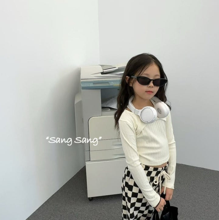 Sang Sang - Korean Children Fashion - #prettylittlegirls - Wholter Neck Tee - 12