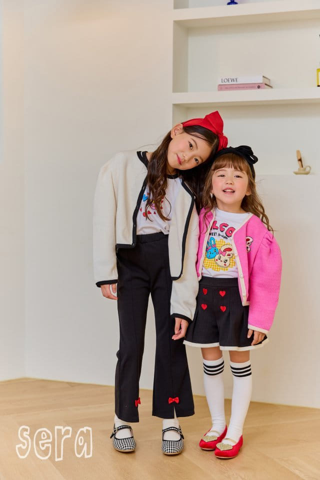 Sera - Korean Children Fashion - #magicofchildhood - Love Heart Tee - 9