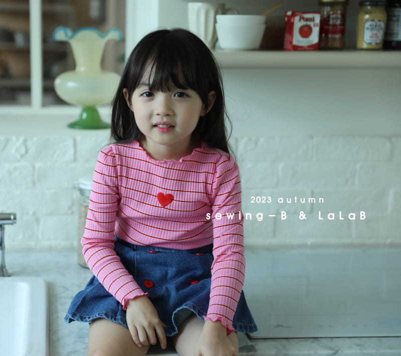 Sewing-B - Korean Children Fashion - #Kfashion4kids - Jelly Stropes Tee - 10