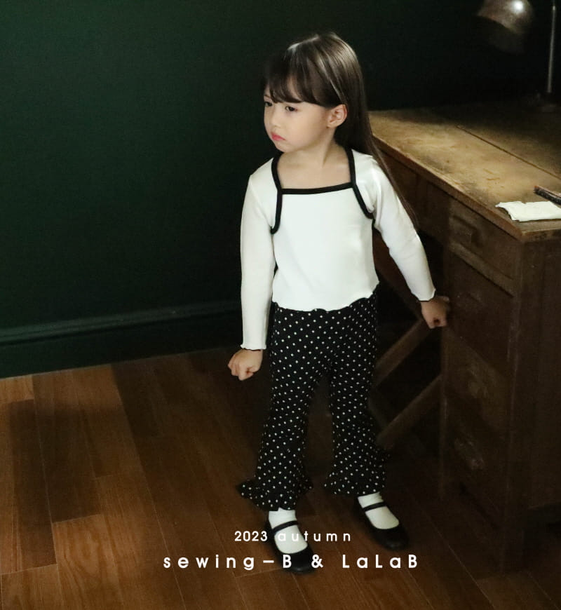 Sewing-B - Korean Children Fashion - #childofig - Dot Frill Pants - 5