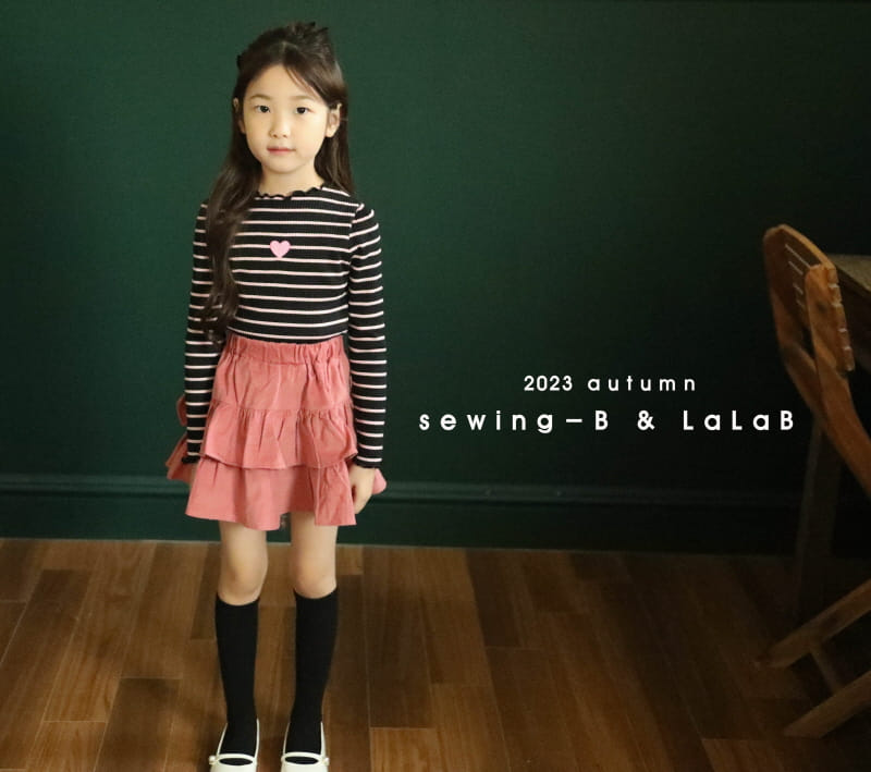 Sewing-B - Korean Children Fashion - #childofig - Jelly Stropes Tee - 2