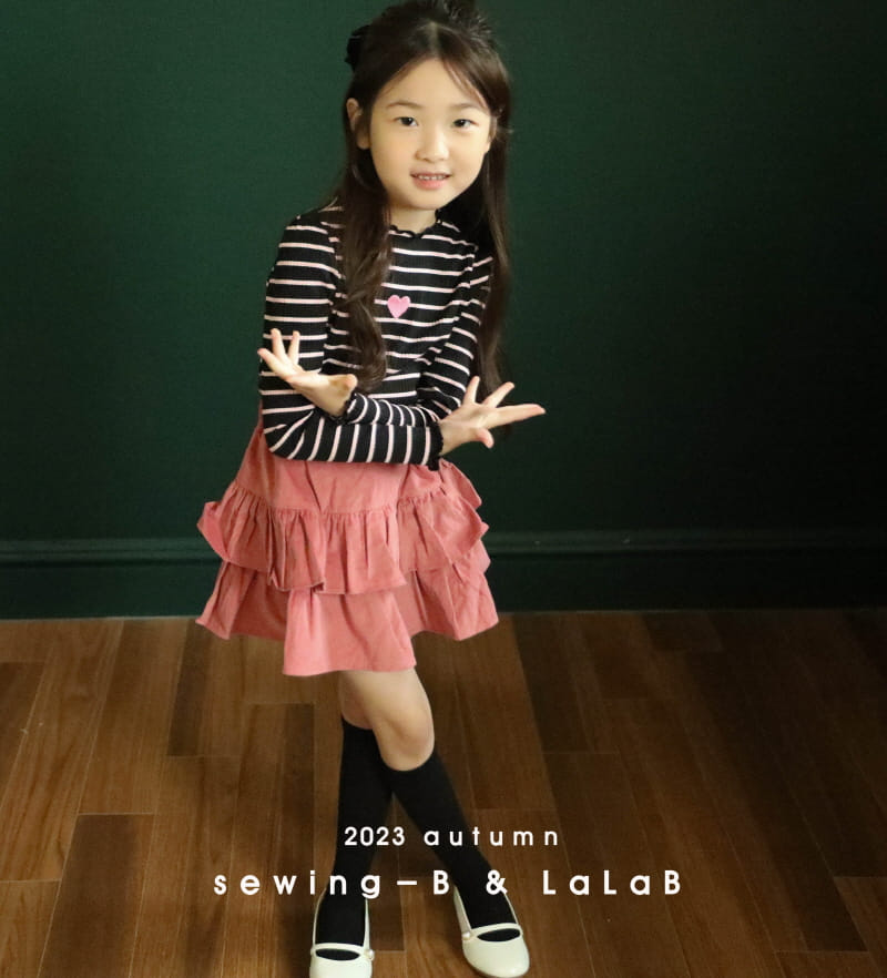 Sewing-B - Korean Children Fashion - #childrensboutique - Jelly Stropes Tee - 4