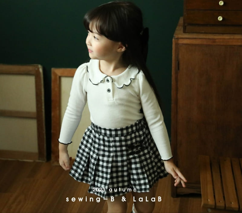 Sewing-B - Korean Children Fashion - #designkidswear - Merry Collar Tee