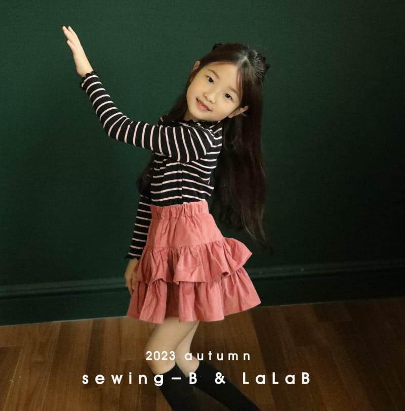 Sewing-B - Korean Children Fashion - #discoveringself - Jelly Stropes Tee - 5