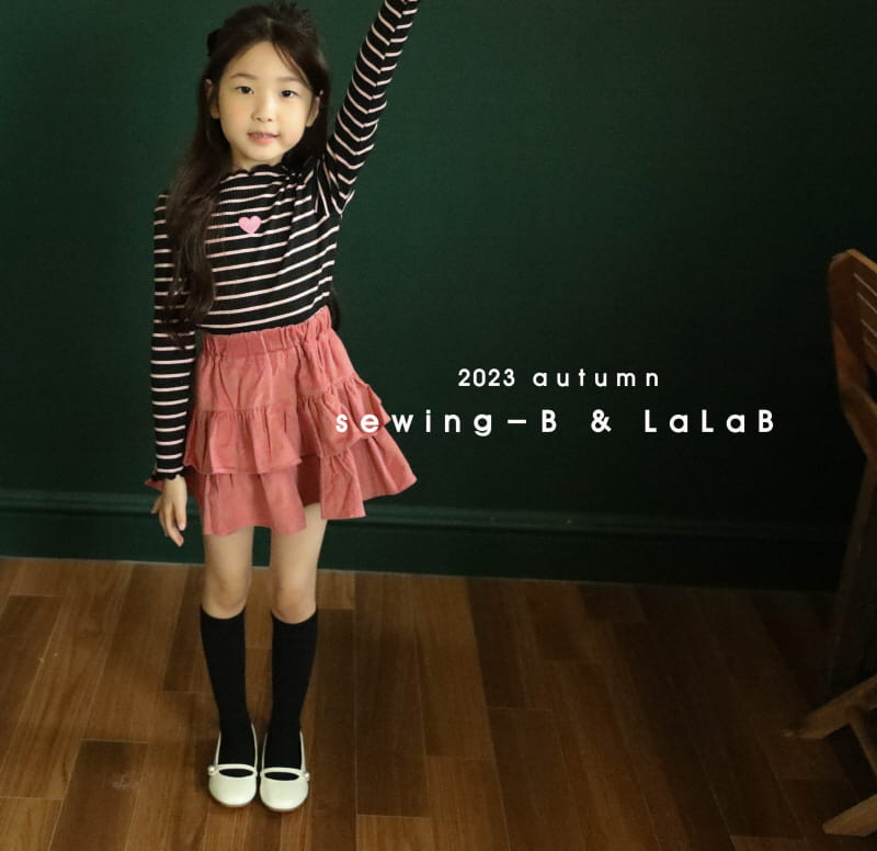 Sewing-B - Korean Children Fashion - #fashionkids - Jelly Stropes Tee - 6