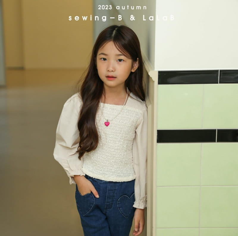 Sewing-B - Korean Children Fashion - #discoveringself - Smocked Blouse - 4