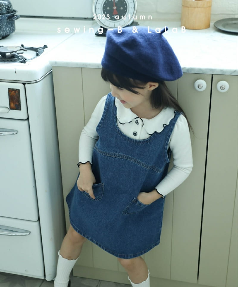Sewing-B - Korean Children Fashion - #fashionkids - Merry Collar Tee - 3