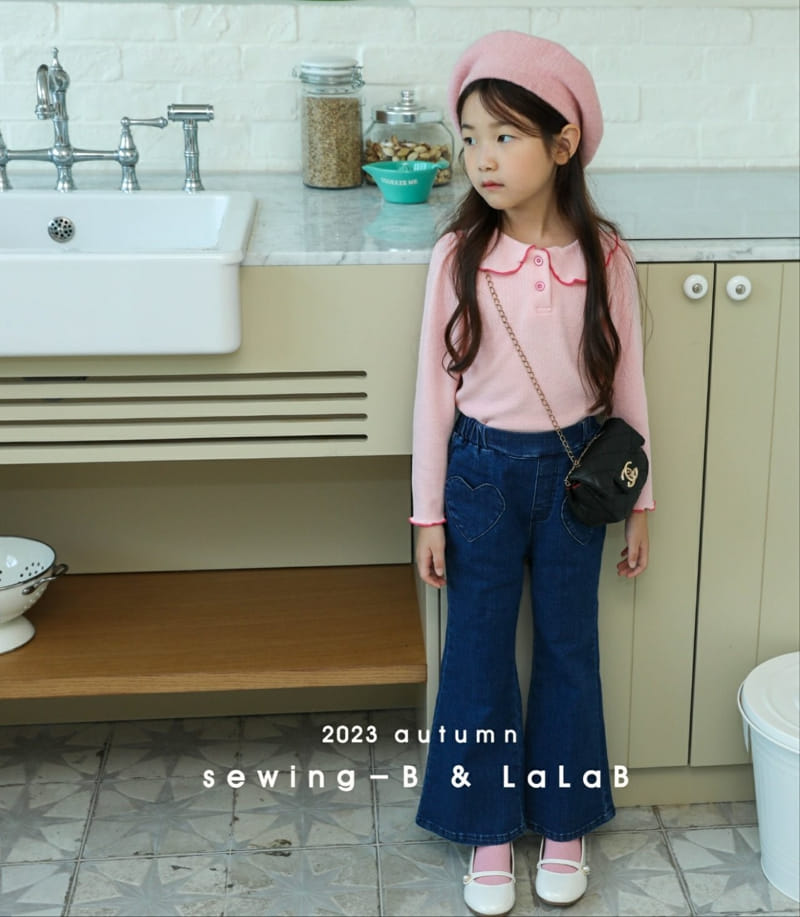 Sewing-B - Korean Children Fashion - #fashionkids - Merry Collar Tee - 4