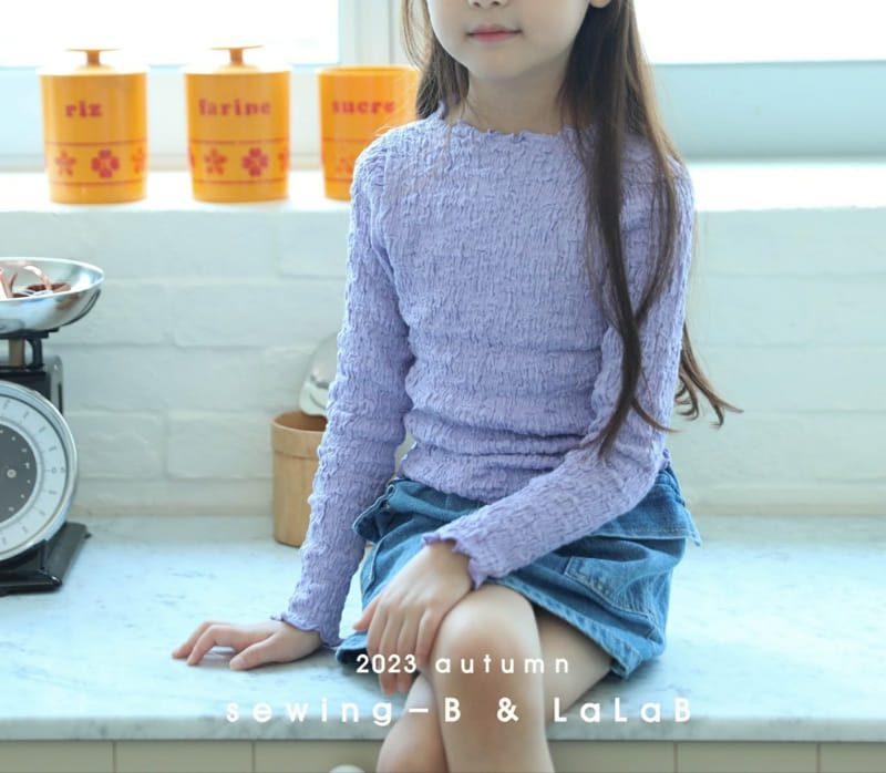 Sewing-B - Korean Children Fashion - #kidsshorts - Macaroon Tee - 2