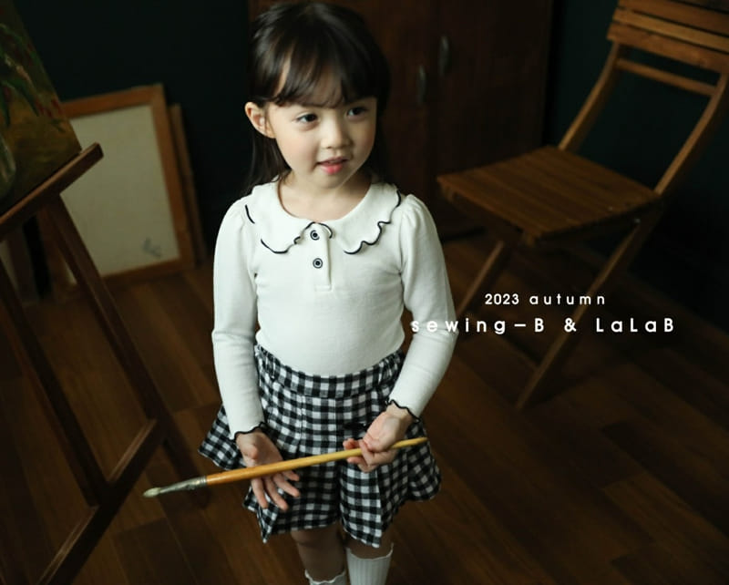 Sewing-B - Korean Children Fashion - #kidsstore - Merry Collar Tee - 5