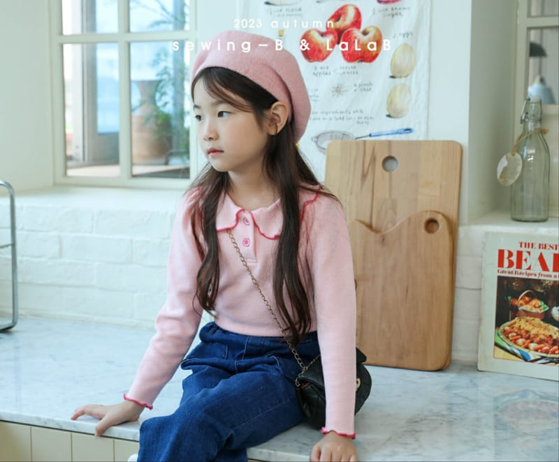 Sewing-B - Korean Children Fashion - #kidzfashiontrend - Merry Collar Tee - 6
